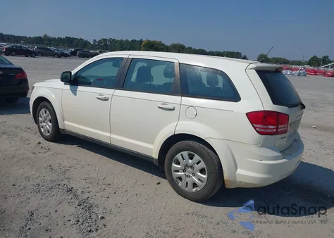 2013 Dodge Journey American Value Pkg из США, поврежденный, VIN 3C4PDCAB8DT695390